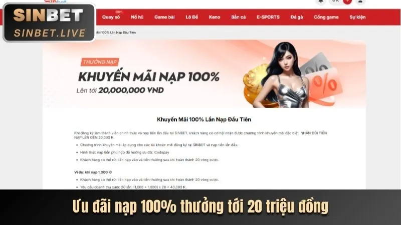 Thưởng chào mừng 98bet nhà cái